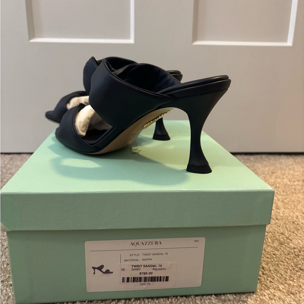 Aquazzura NavyWomen's Twist Sandals - Picture 3 of 5